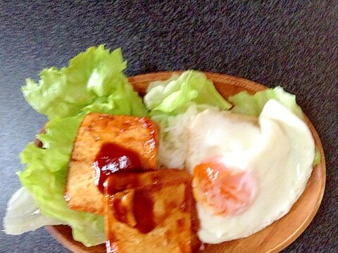 豆腐ロコモコ丼